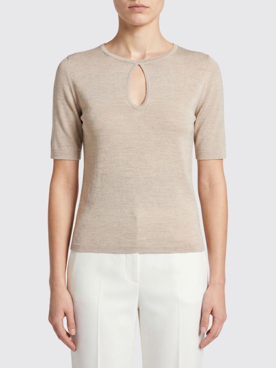 26SS 막스마라 반팔 티셔츠 2611361029600 001 Beige