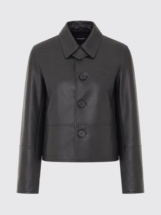 26FW 자딕앤볼테르 자켓 RWOW01288 011 Black - ZADIG & VOLTAIRE