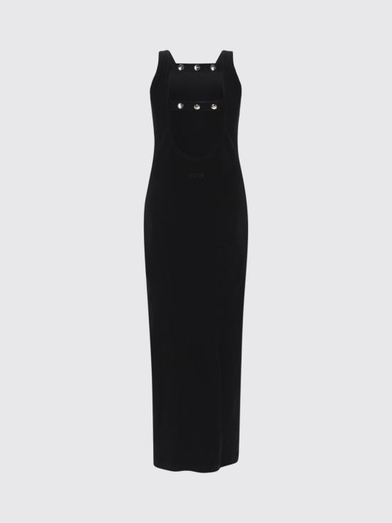 26SS 엠에스지엠 롱 원피스 4041MDA73N267120 99 Black - MSGM