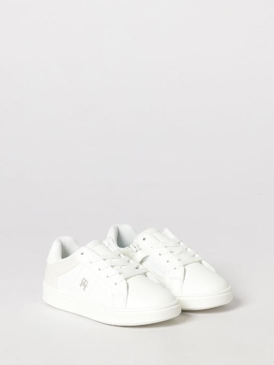 26SS [키즈] 타미힐피거 스니커즈 A934229135 5100 White - TOMMY HILFIGER