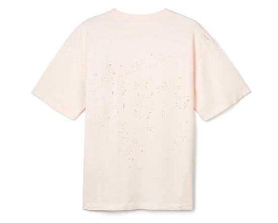  새티스파이 반팔 티셔츠 Satisfy Moth Tech Tee Sunbleached Rosewater - SATISFY