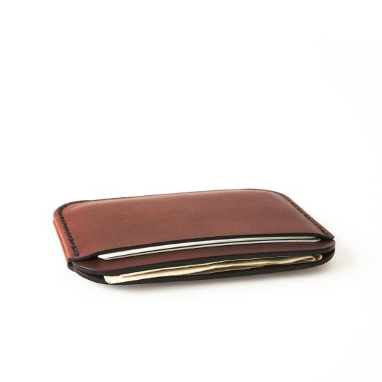  메이커 카드지갑 Makr Round Luxe Wallet Madeira - MAKR