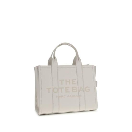 26FW 마크제이콥스 토트백 마크 제이콥스 미디엄 토트 가죽 핸드백 화이트 - MARC JACOBS