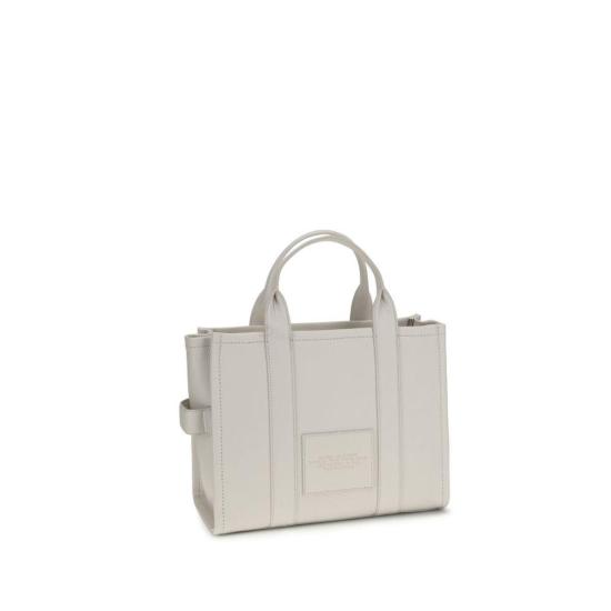 26FW 마크제이콥스 토트백 마크 제이콥스 미디엄 토트 가죽 핸드백 화이트 - MARC JACOBS