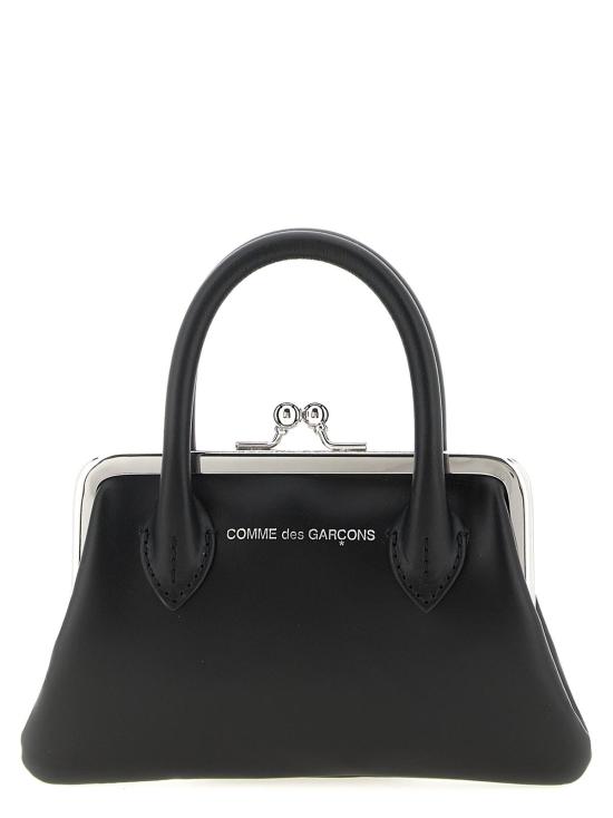  꼼데가르송 지갑 Comme Des Garçons 소가죽 카드홀더 블랙