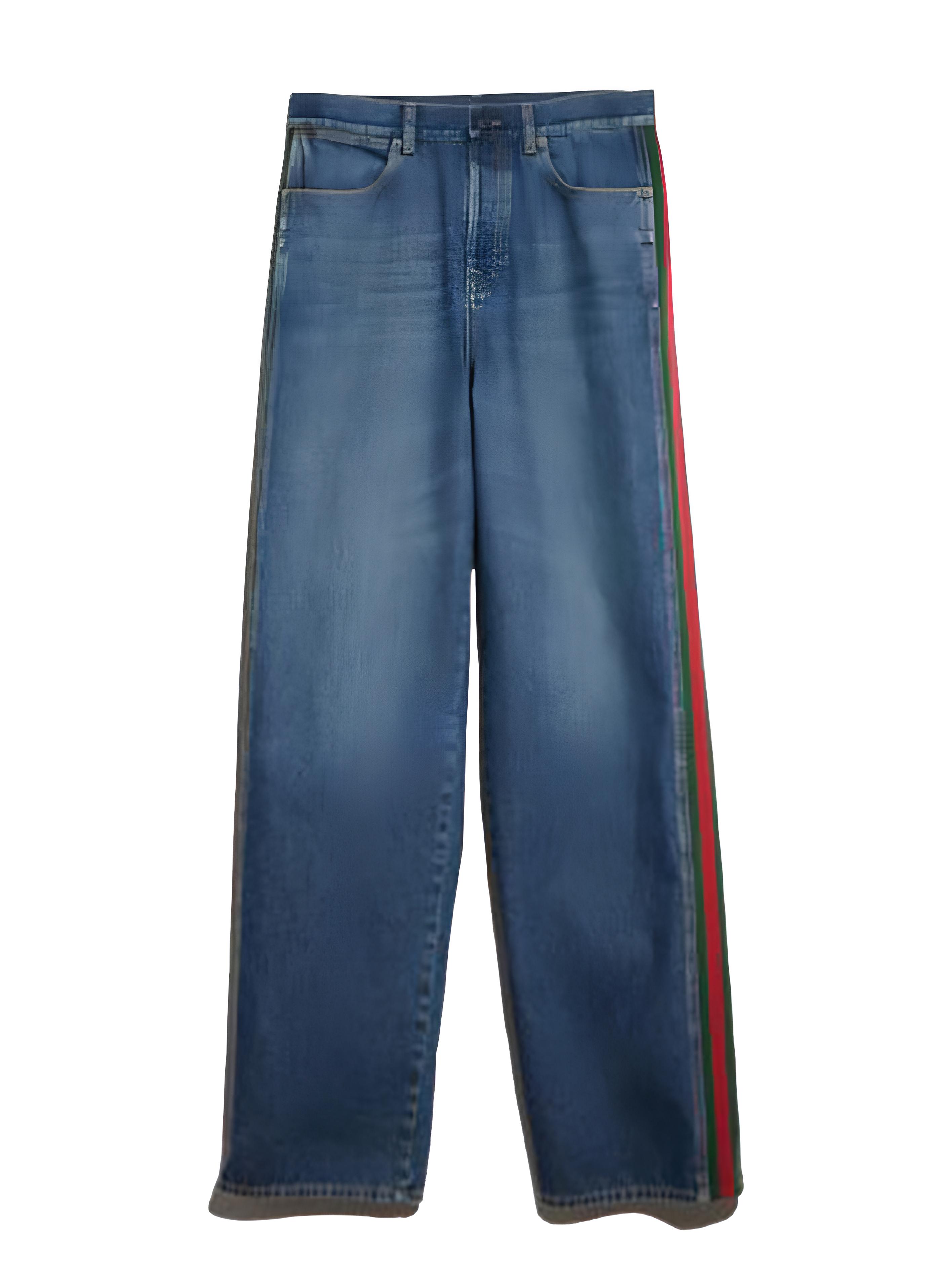 26FW 구찌 데님 팬츠 A002IAXDDHT4011 Blue