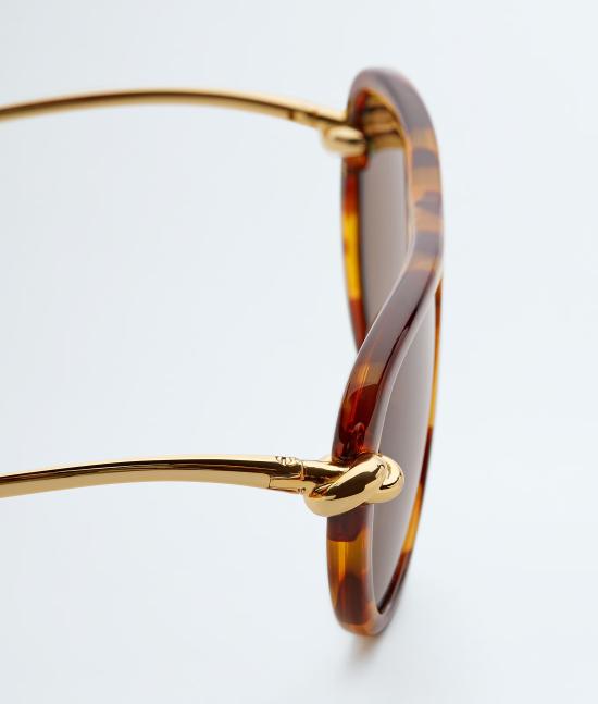 26FW 보테가베네타 선글라스 841235VBL801315 Brown - BOTTEGA VENETA