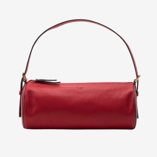  터스크 크로스백 아스코트 아몰리 배럴 백 레드