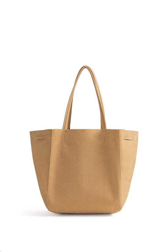  Kwonn 토트백 권 쇼퍼백 카멜 - OTHER BRANDS