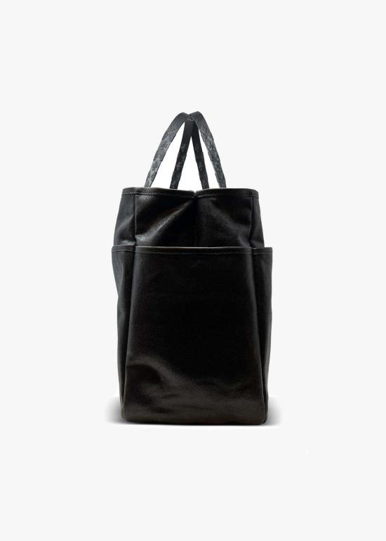  Kempton & Co 토트백 켐프턴앤코 슬릭 캔버스  블랙 - OTHER BRANDS
