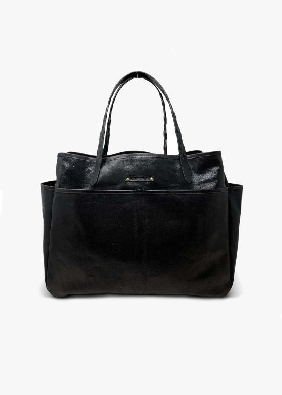  Kempton & Co 토트백 켐프턴앤코 슬릭 캔버스  블랙