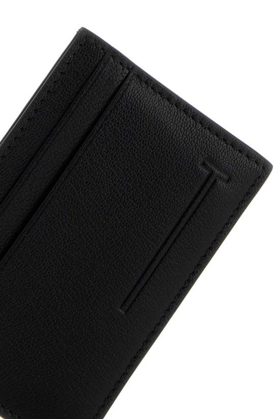  톰포드 카드지갑 톰 포드 가죽 카드 홀더 블랙 - TOMFORD