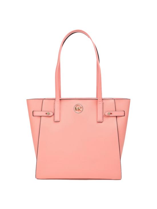  마이클 코어스 토트백 카르멘 로고  핑크 - MICHAEL KORS
