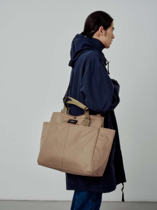  백스 인 프로그레스 토트백 Bags In Progress 캐리올 비치백 - BAGS IN PROGRESS