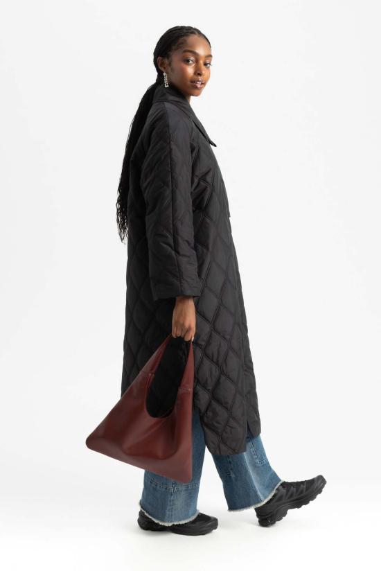  Santos by Monica 토트백 산토스 바이 모니카 아가베 삼각  버건디 레드 - OTHER BRANDS
