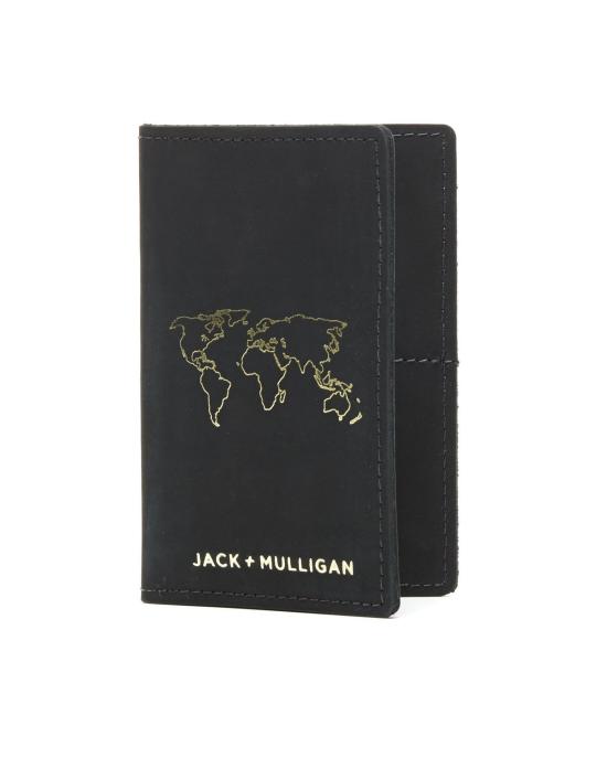  JACK + MULLIGAN 여행용 액세서리 잭앤멀리건 가죽 여권  블랙