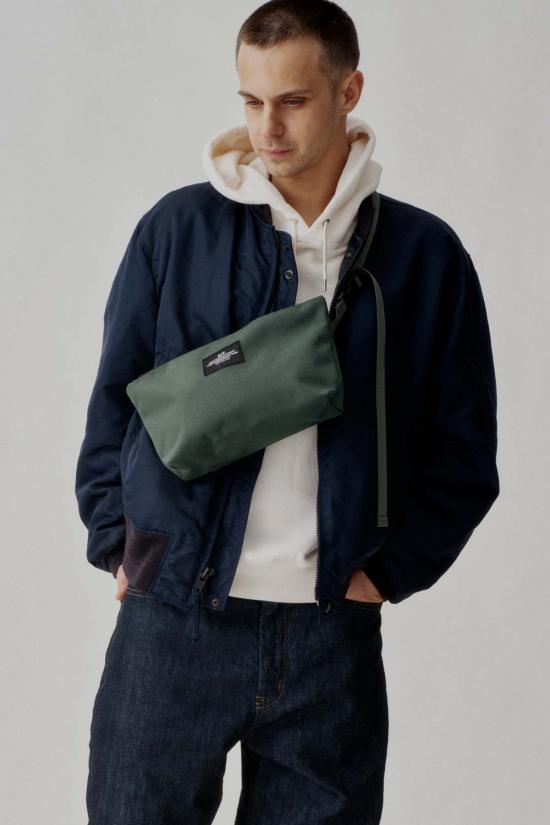  백스 인 프로그레스 숄더백 Bags In Progress 패니팩 크로스바디 백 - BAGS IN PROGRESS