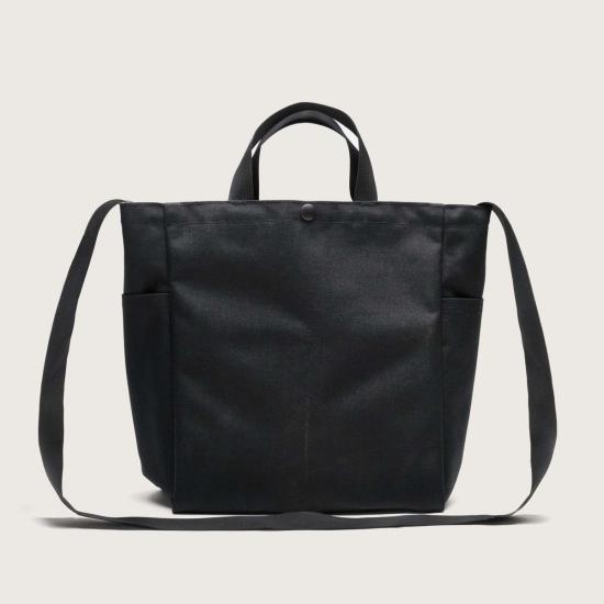  백스 인 프로그레스 토트백 Bags In Progress 미디엄 멀티 포켓 백 카키 포켓/블랙 - BAGS IN PROGRESS