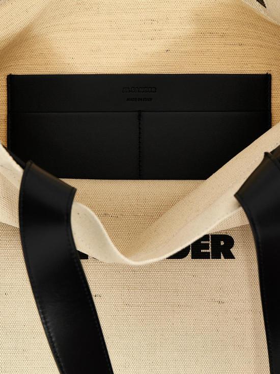  질샌더 토트백 질 샌더 투톤 코튼 - JIL SANDER