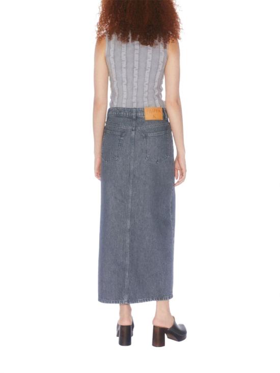  필리파 케이 롱 스커트 3038455 GREY - FILIPPA K