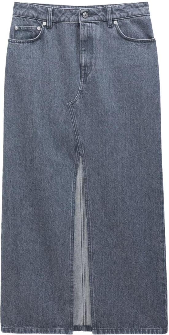  필리파 케이 롱 스커트 3038455 GREY