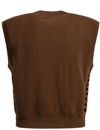 26FW 골든구스 베스트 GWP02824 P00267683442 Brown black orange white - GOLDEN GOOSE