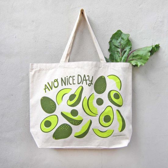  The Neighborgoods 토트백 네이버굿즈 아보카도 - OTHER BRANDS