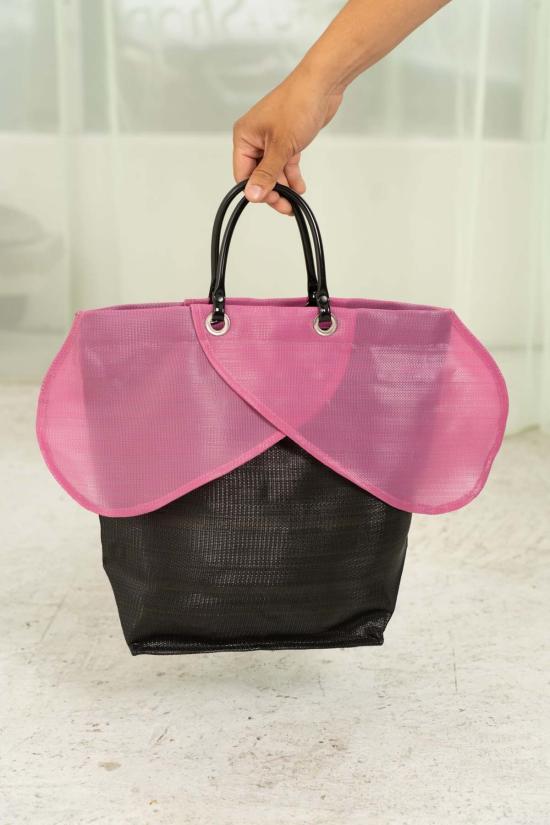  Bonchey 토트백 본체이 플라워 에디션 볼리비아 바자르 백 라일락 - OTHER BRANDS