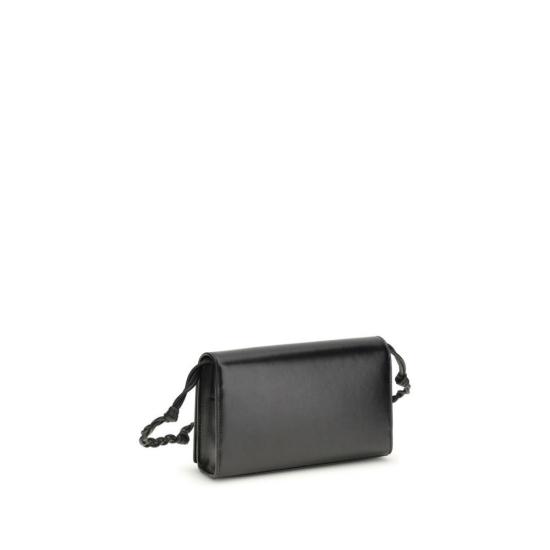 26FW 질샌더 지갑 질 샌더 탱글 숄더 스트랩  블랙 - JIL SANDER