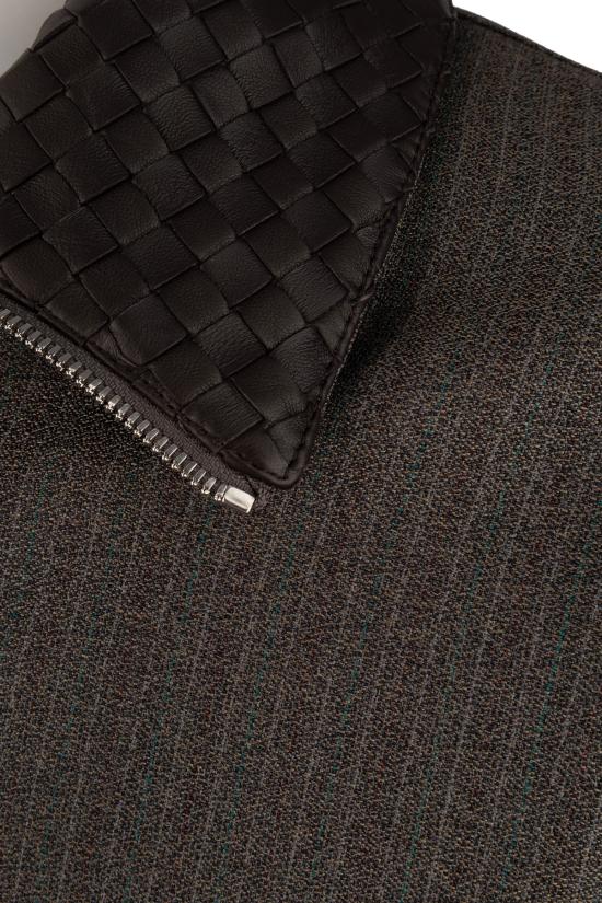 26FW 보테가베네타 봄버 자켓 871290V6O20 2527 Grigio - BOTTEGA VENETA