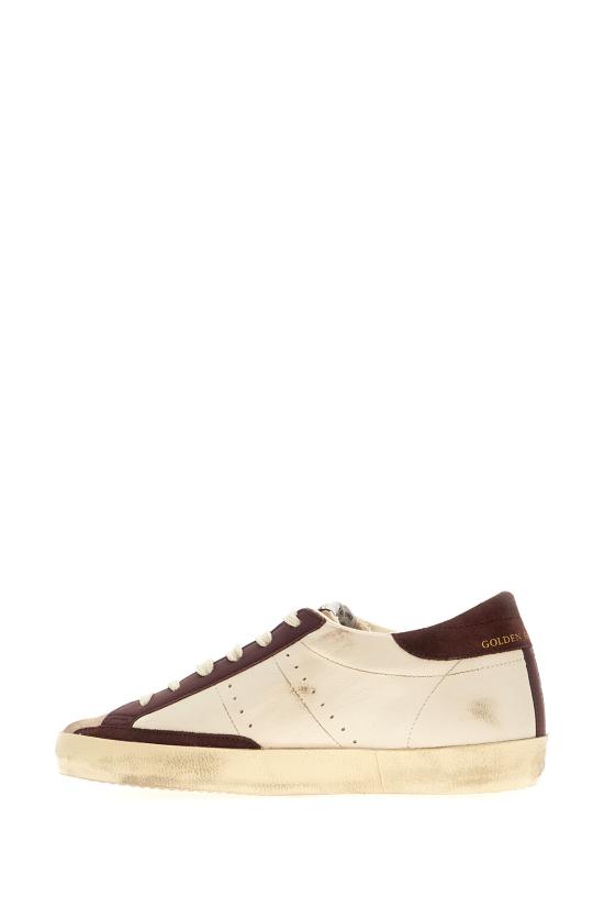 26FW 골든구스 스니커즈 GWF01002F008761 15993 BUTTER BEIGE BURGUNDY - GOLDEN GOOSE