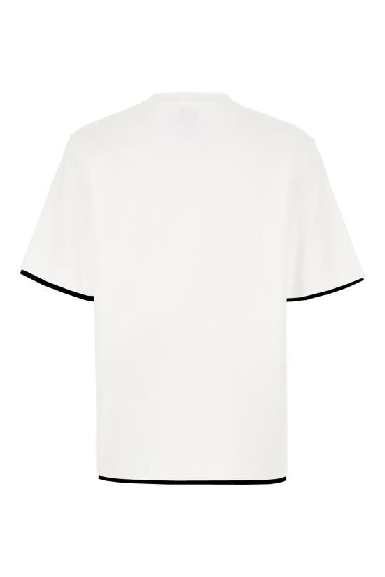 26FW 펜디 반팔 티셔츠 FY1358AUIB F11VU Bianco - FENDI