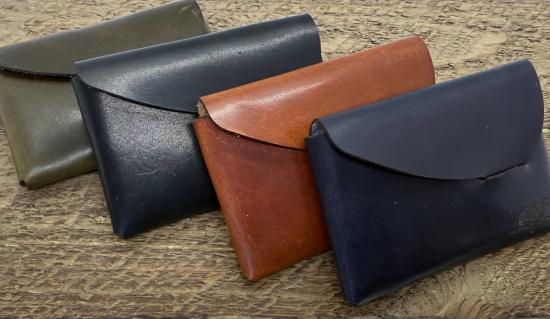  Tres Cuervos Leatherworks 남성지갑 트레스 쿠에르보스 레더웍스 야로우 스티치리스 플랩 월렛 블루
