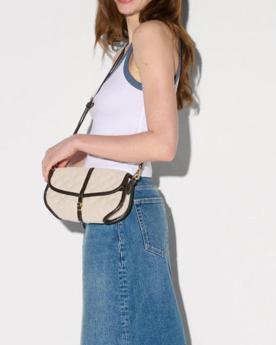  엠지 월리스 클러치/파우치 Mz Wallace Small Astor Convertible Clutch Sandy Linen - MZ WALLACE
