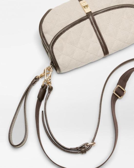  엠지 월리스 클러치/파우치 Mz Wallace Small Astor Convertible Clutch Sandy Linen - MZ WALLACE