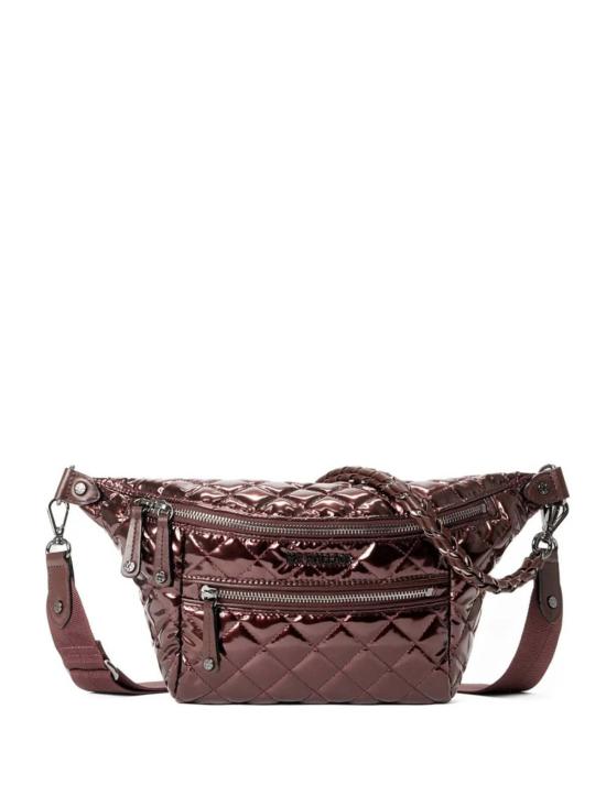  mz wallace 크로스백 Mz Wallace Small Crosby Crossbody Sling Bordeaux Lacquer