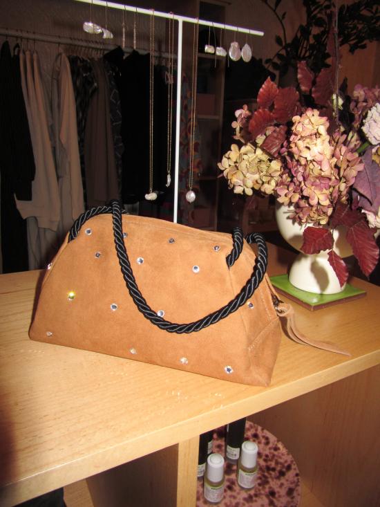  마리암 나시르 자데 숄더백 Maryam Nassir Zadeh Stoned Sun Purse Faun - MARYAM NASSIR ZADEH
