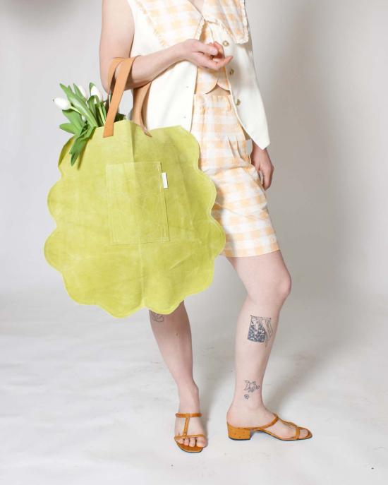  gabs and reese x small talk 숄더백 Gabs And Reese X Small Talk Squiggle Purse All Green - OTHER BRANDS