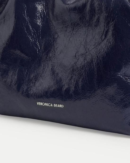  베로니카비어드 크로스백 베로니카 비어드 스몰 크링클 스태시 백 네이비 - VERONICA BEARD