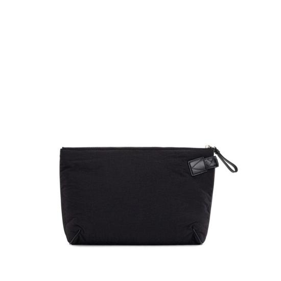  보테가베네타 지갑 보테가 베네타 나일론 라이트 페이퍼 클러치 백 블랙 - BOTTEGA VENETA