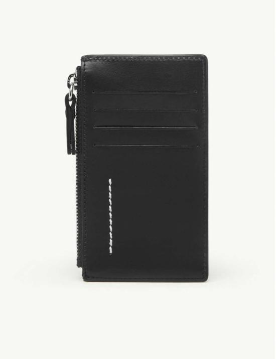  MM6 메종마르지엘라 지갑 Mm6 메종 마르지엘라 숫자형 반 블랙 - MM6 MAISON MARGIELA