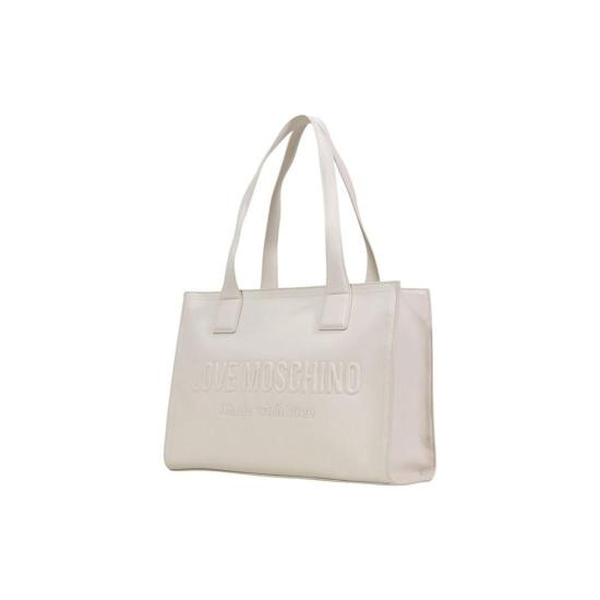  모스키노 가방 러브  JC4045 PP1 라지 핸드백 베이지 - MOSCHINO
