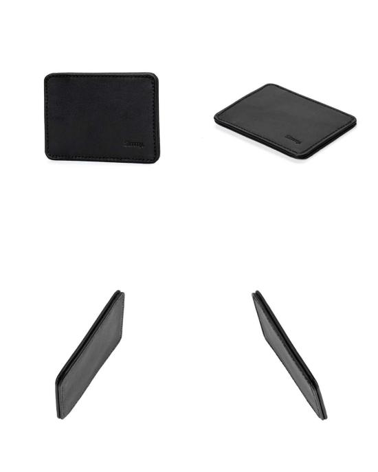  Slimmy 남성지갑 R1 S1 미니 1 포켓 2 슬롯 지갑 (68mm) 블랙 - OTHER BRANDS