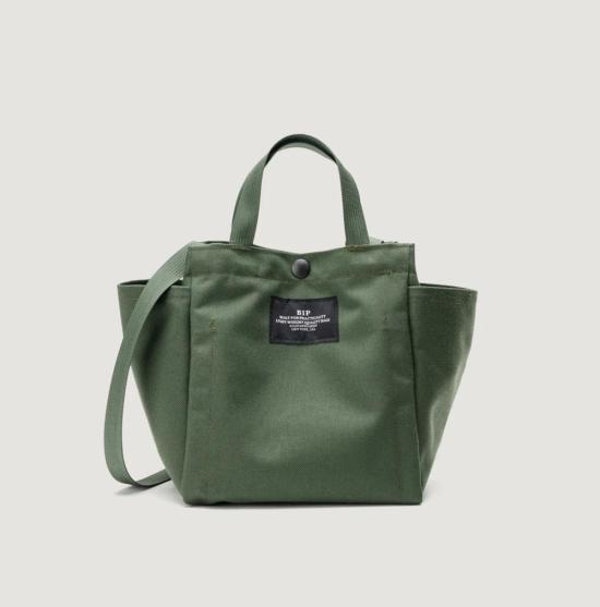  백스 인 프로그레스 토트백 Bags In Progress 소형 측면 포켓