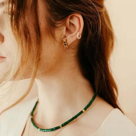  시에라 윈터 주얼리 이어링 베일리 후프 - SIERRA WINTER JEWELRY