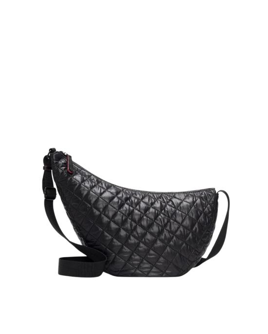  엠지 월리스 숄더백 Mz Wallace Metro Smile Bag Black
