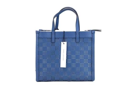  마크제이콥스 크로스백 마크 제이콥스 미니 그라인드 펀칭 가죽 크로스바디 토트백 - MARC JACOBS
