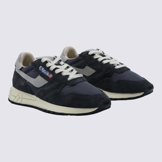 26FW 오트리 릴윈드 스니커즈 WWLW NC05 NYLON CRACK WHT BLACK - AUTRY