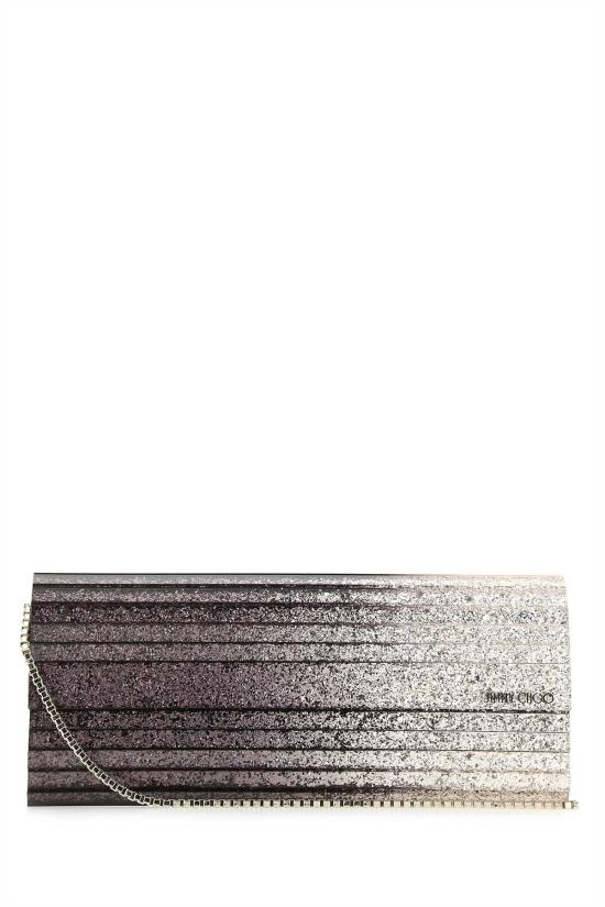 26FW 지미추 클러치/파우치 SWEETIEDGA BLACKCHAMPAGNE Multicoloured