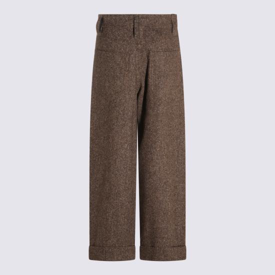 26FW 브루넬로 쿠치넬리 수트 팬츠 MD002P9353 C002 Moro - BRUNELLO CUCINELLI